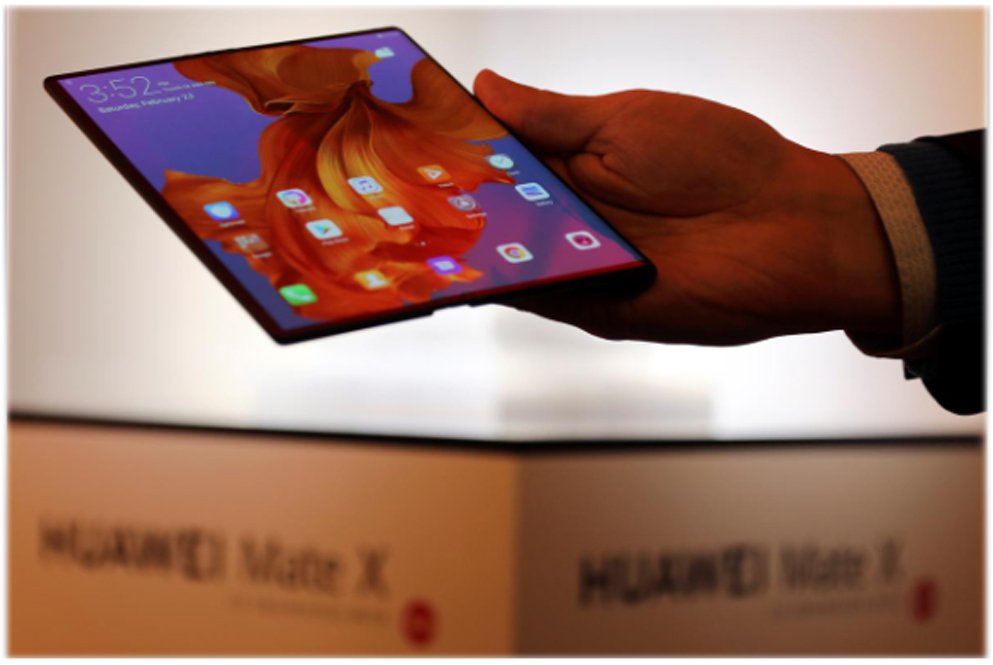 huawei katlanabilir akilli telefonu mate xi tanitti 0