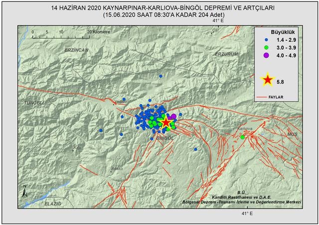 son dakika bilgolde 55 siddetinde deprem oldu son depremler 0