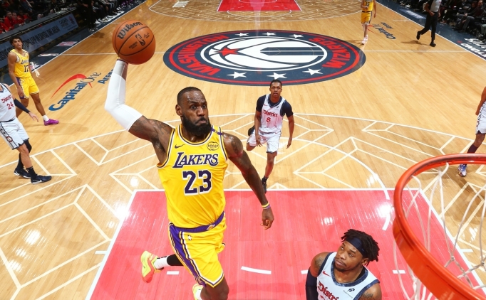 lakers wizardsa ust uste 16 maglubiyetini tattirdi VrGNBCCH