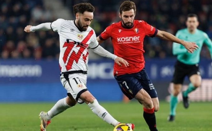 osasuna rayo vallecano macinda esitlik bozulmadi sdtgGEf3