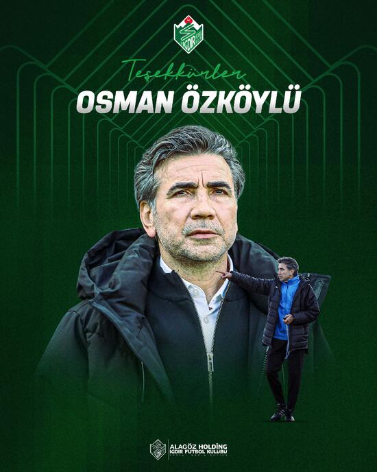 igdir fk osman ozkoylu ile yollarini ayirdi 0