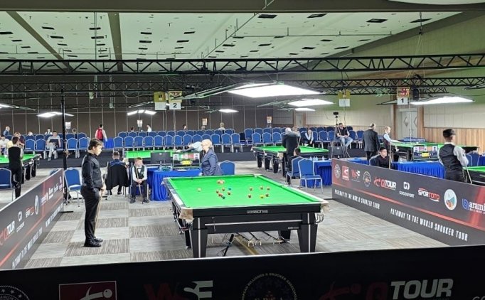 avrupa snooker sampiyonasi antalyada basladi