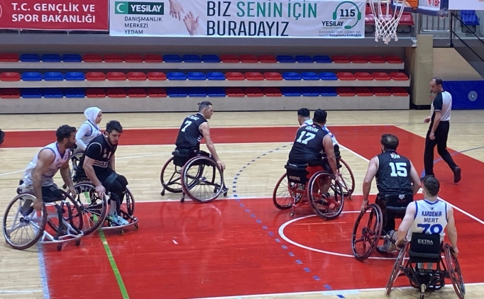 besiktas tekerlekli sandalyede karabuk deplasmanindan galip cikti