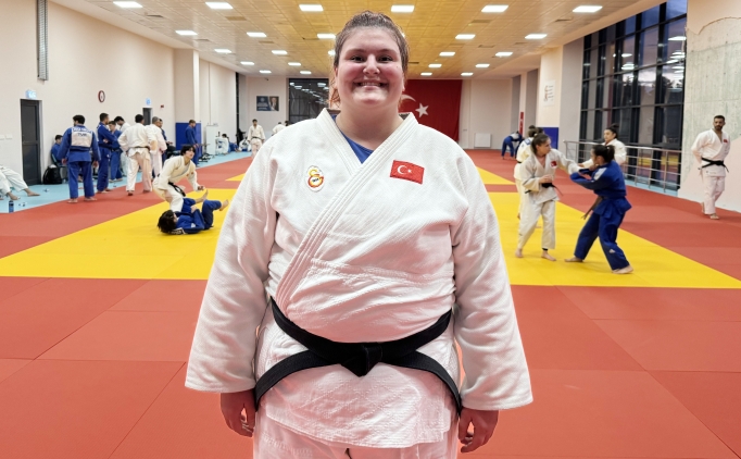 hobi olarak basladigi judoda hedefi olimpiyat sampiyonlugu