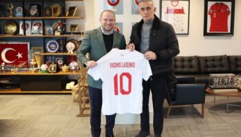letonya futbol federasyonu baskanindan haciosmanogluna ziyaret Pn4YEzVM