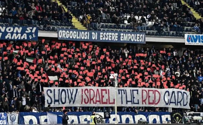 serie ada empoli tribunleri israile kirmizi kart gosterdi BkRQd3Sr