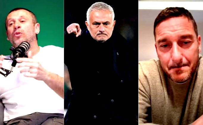 totti ve cassano tartisti mourinho 1LBdisub