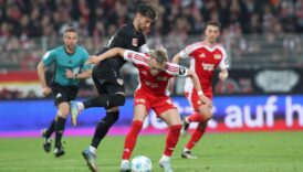 8 gollu karsilasmada kazanan yok union berlin 4 4 stuttgart Me2wuhfk