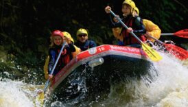 duzcede maceraseverler hafta sonunu rafting yaparak degerlendirdi S9RJZO87
