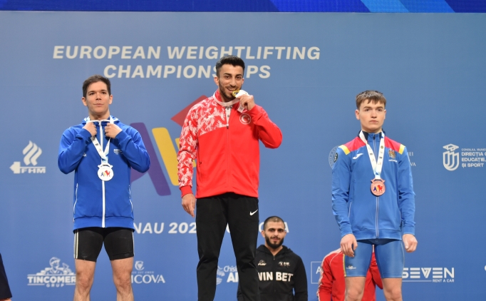 milli halterci harun algul avrupa sampiyonasinda altin madalya kazandi PSVETTPG
