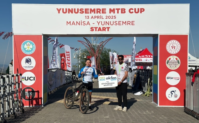 milli sporcu ekin ereke dag bisikleti yarisinda ikincilik elde etti FEA9nMhz