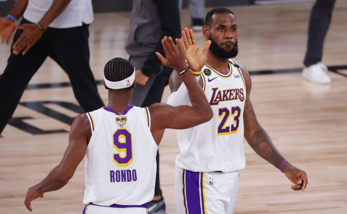 rondo 2020 nba finallerinde lebron sayesinde sure alabildim