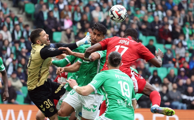 saint etienne brest macinda 6 gol var ama kazanan yok