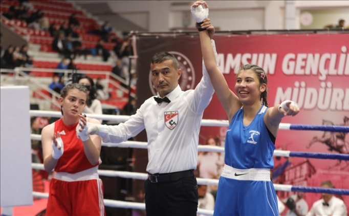 samsunda 22 yas alti genc ve yildiz kadinlar turkiye boks sampiyonasi devam ediyor R7tXmMv9