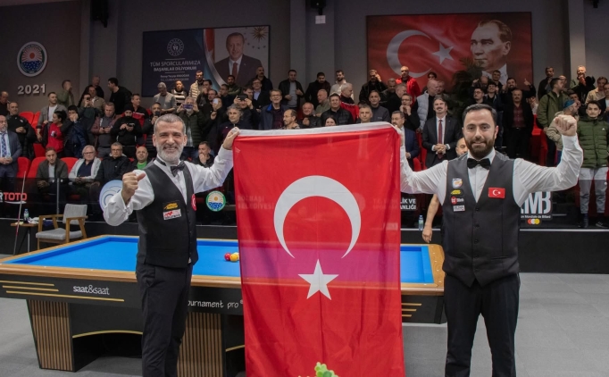 tayfun tasdemir ve berkay karakurt 3 bant bilardoda avrupa sampiyonu oldu