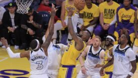timberwolves lakersi 116 104 yenerek seride 2 1 one gecti 8Rg2bQH3