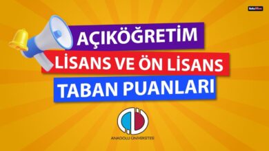 acikogretim taban puanlari 2025 aof 2 yillik 4 yillik bolumler ve taban puanlari ywZVPmiv