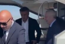 aziz yildirim ile hakan bilal kutlualp divan kuruluna ayni teknede geldi U4pRWLzT