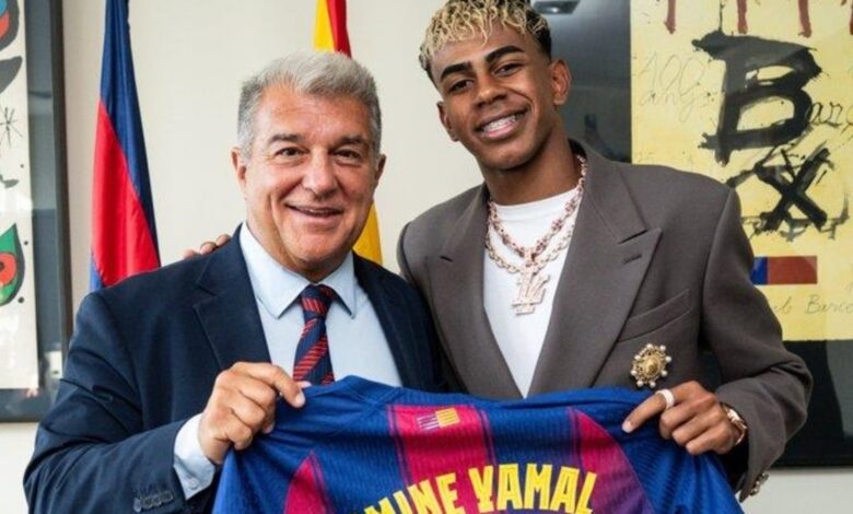 Barcelona'nın yeni 10 numarası Yamal 1 barcelonanin yeni 10 numarasi yamal DdFR1uhf