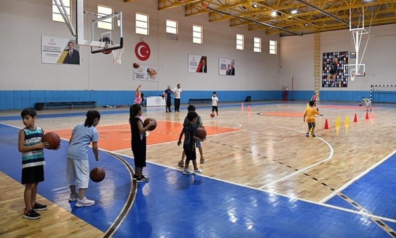 Basketbol kursuna yoğun ilgi 1 basketbol kursuna yogun ilgi A27aRGzm