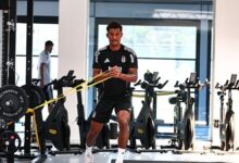besiktas gunun ikinci antrenmaninda salonda calisti sEBVhp3x