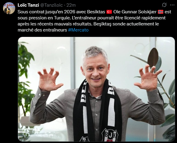 besiktasta solskjaer krizi fransiz basinindan flas iddia 0 J9ZbEIje