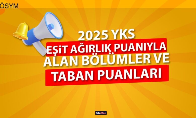 Eşit ağırlık taban puanları 2025 | YKS eşit ağırlık (TM) 2 yıllık, 4 yıllık bölümler 1 esit agirlik taban puanlari 2025 yks esit agirlik tm 2 yillik 4 yillik mRxPX4aV