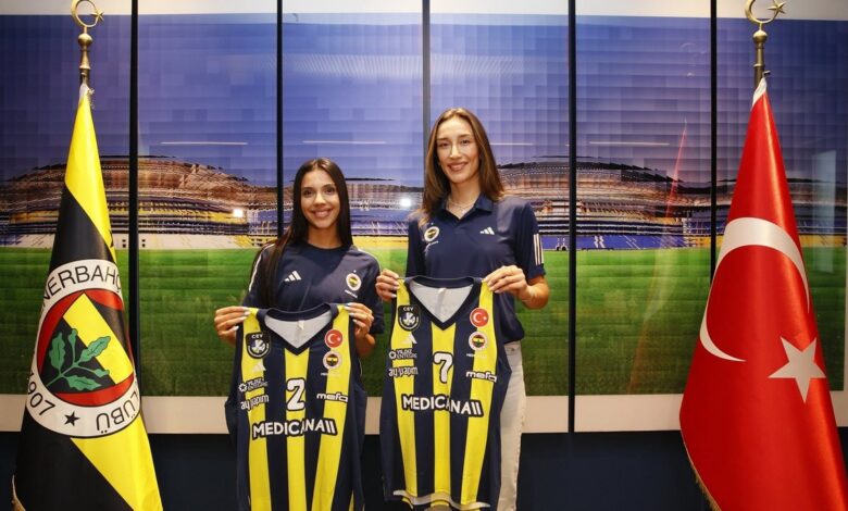 Fenerbahçe Medicana'da Hande Baladın ve Helin Kayıkçı ile sözleşme imzalandı 1 fenerbahce medicanada hande baladin ve helin kayikci ile sozlesme imzalandi HcZfwCIr
