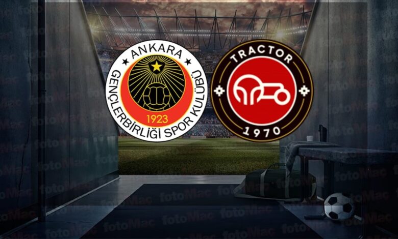 Gençlerbirliği-Tractor FC hazırlık maçı ne zaman, saat kaçta ve hangi kanalda? 1 genclerbirligi tractor fc hazirlik maci ne zaman saat kacta ve hangi kanalda 6vfPGSdz
