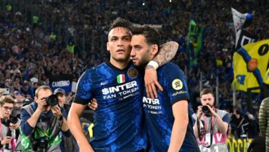 hakan calhanoglu ve lautaro martinezden dostluk pozu interde gerilim sona erdi ElVvfwh4