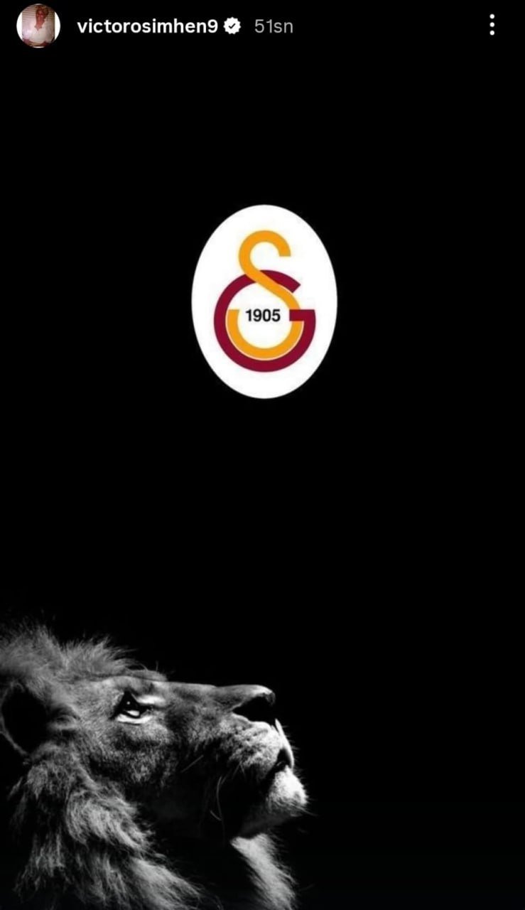 osimhenden paylasim geldi galatasaray ve transfer 0 Og7MEvSz