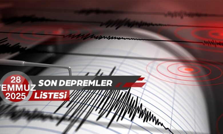 Son dakika deprem! 28 Temmuz nerede deprem oldu, kaç şiddetinde? AFAD, Kandilli son depremler 1 son dakika deprem 28 temmuz nerede deprem oldu kac siddetinde afad kandilli son depremler jN4Uiffw