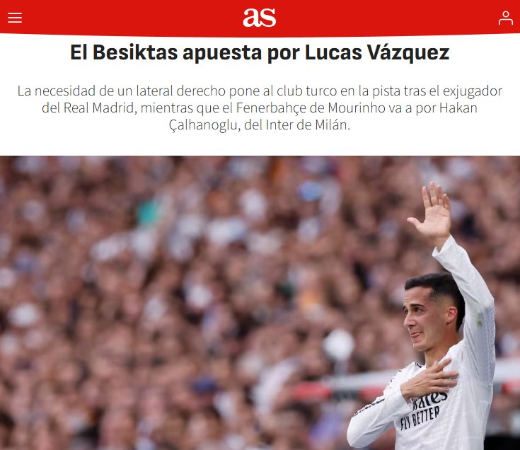 transfer haberi besiktastan lucas vazquez hamlesi 0