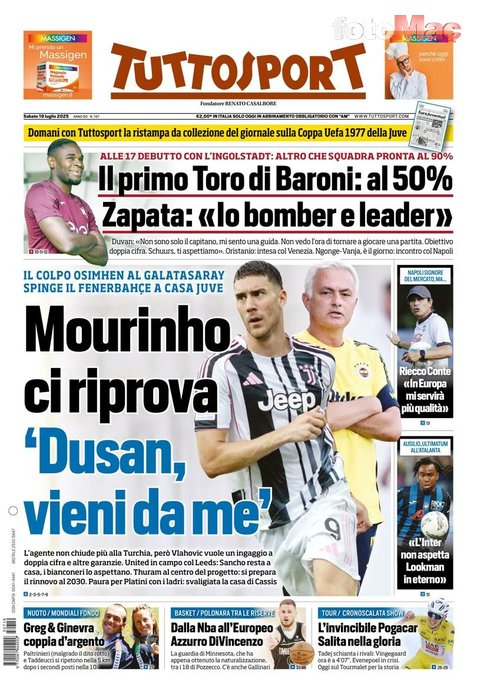 transfer haberi fenerbahcede flas vlahovic gelismesi mourinho ile gorustu ve 11 dJtuwXeY