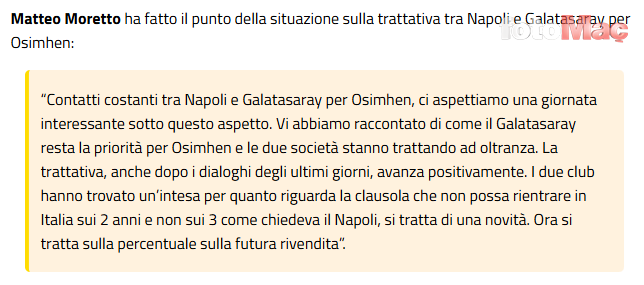 transfer haberi galatasaraydan osimhen pazarliginda kritik anlasma napoli ile o maddede uzlasildi 2