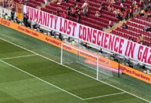 galatasaray tribunlerinden gazzeye destek mesaji miOAFtsb
