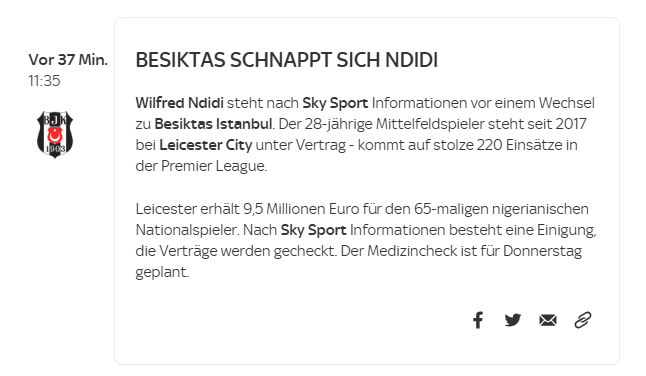 transfer haberi wilfred ndidi besiktasta iste odenecek bonservis 0